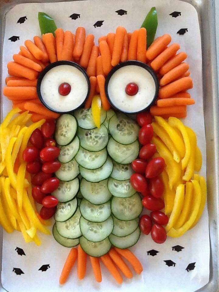 Owl Veggie Salad
