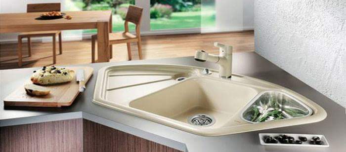 corner kitchen sinks