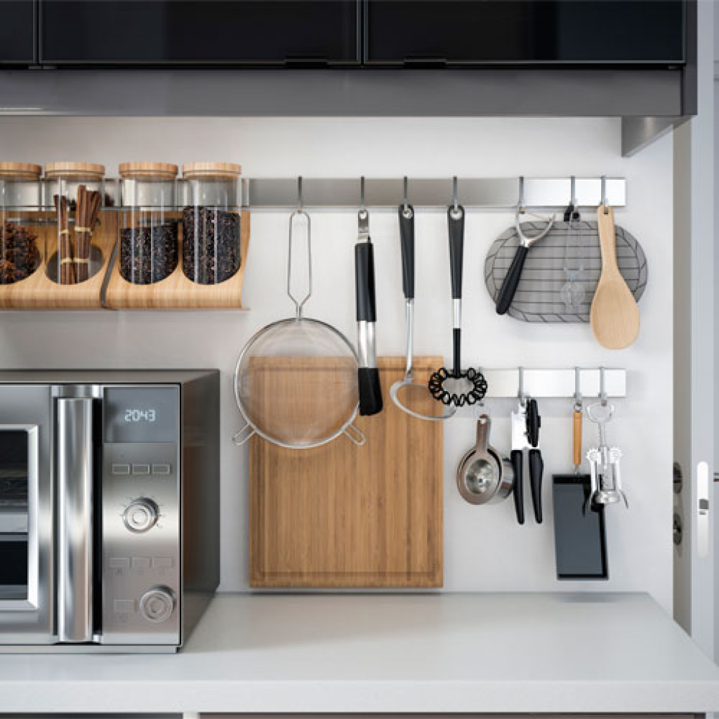 racks for kitchen utensils