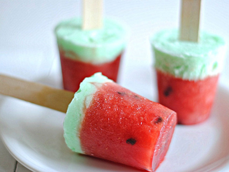 Watermelon Ice Blocks