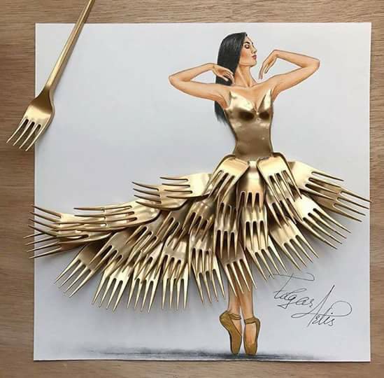 fork dress