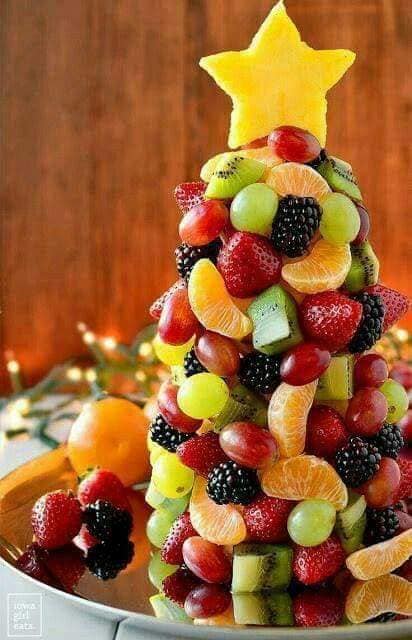 fruits Christmas tree