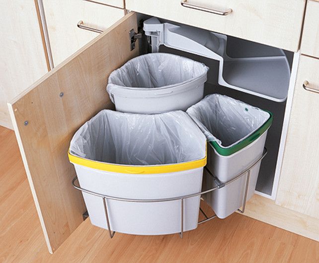 smart trash cabinet