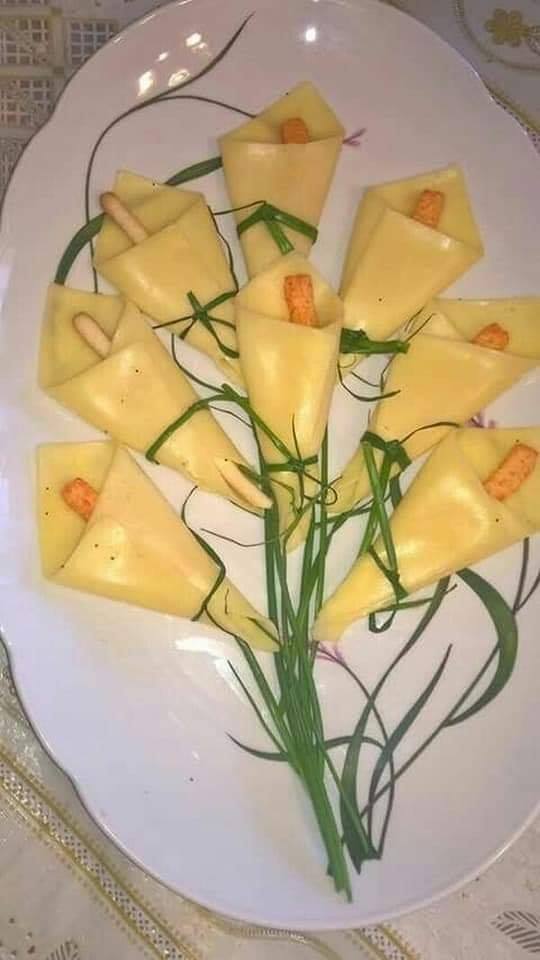 cheese flowers