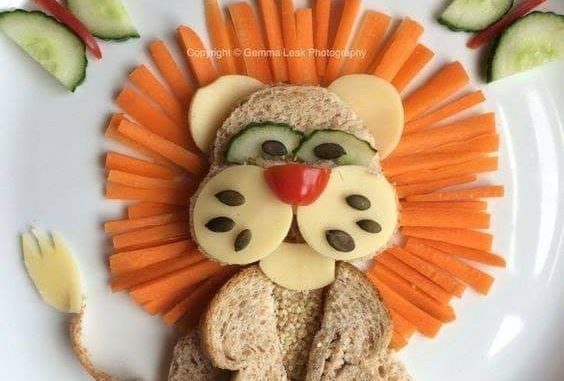 veggies lion