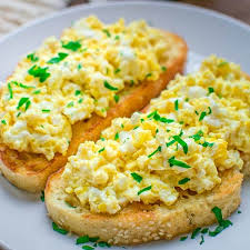 scrambled eggs