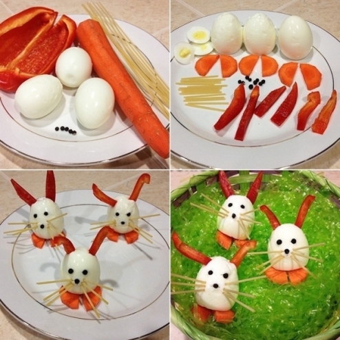 eggs rabbits