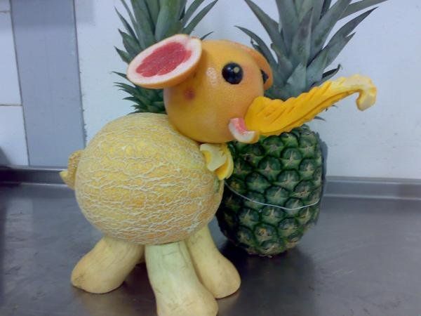 fruit elephant