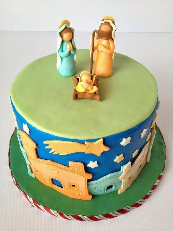 nativity cake