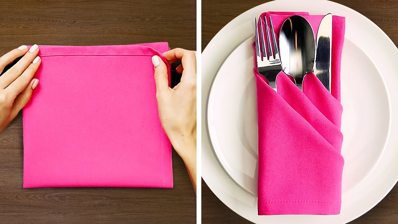 diy-napkin-folding-tutorials-tasty-food-ideas