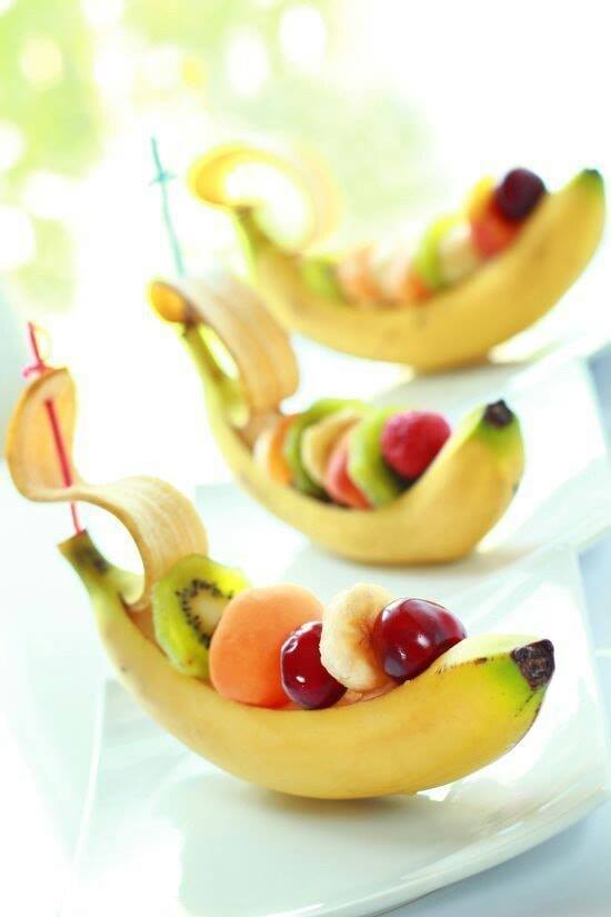 catering with banana