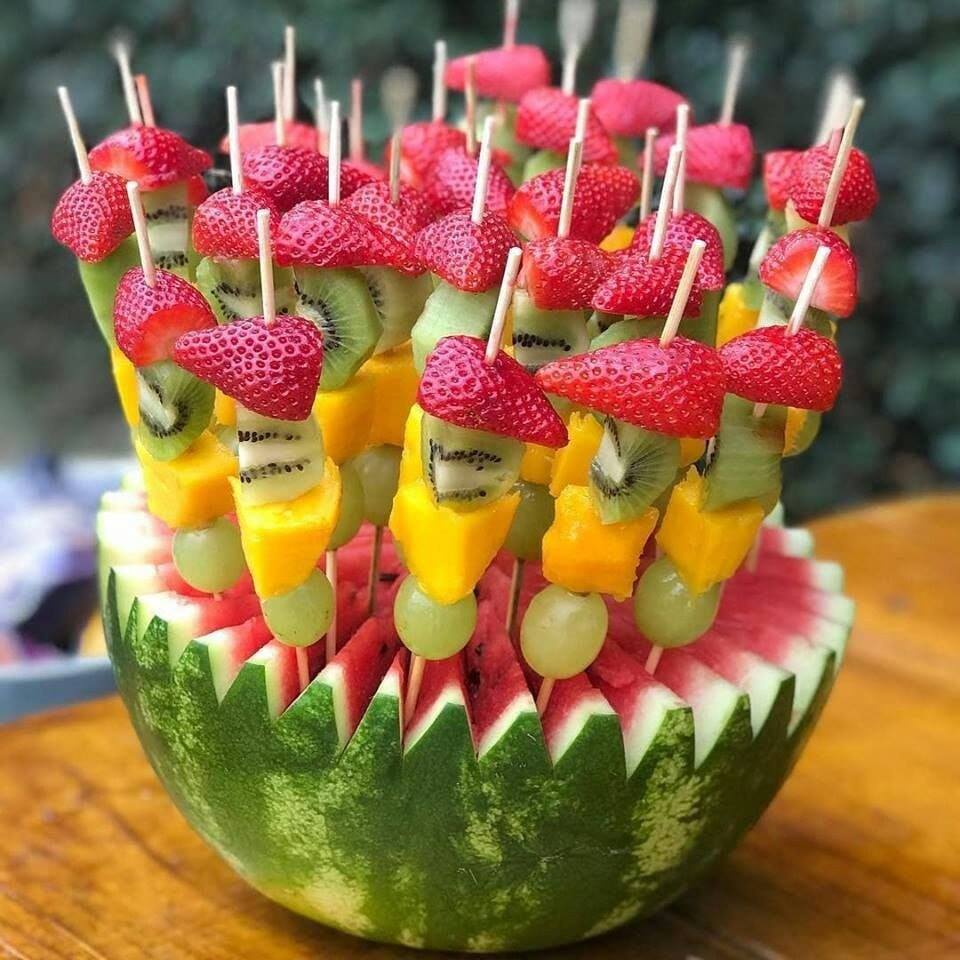 fruit centerpieces