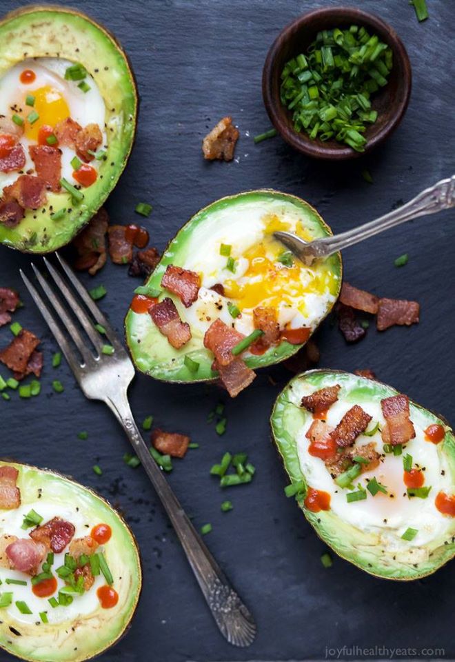 eggs in avocado