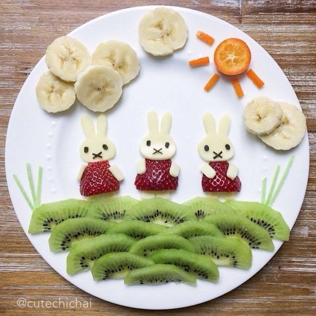 fruit/veggies art