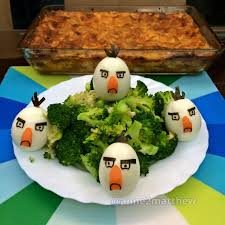 angry birds eggs boiled egg art