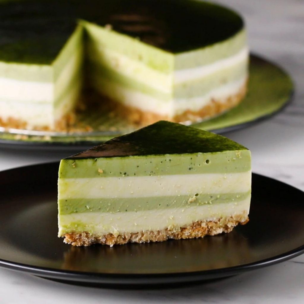 layered cheesecake