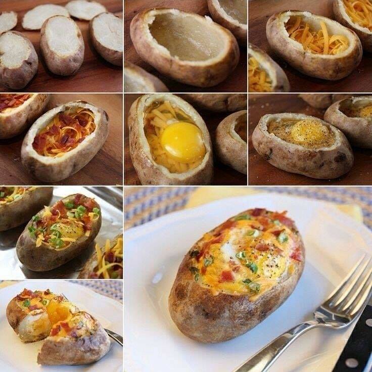 stuffed baked potato