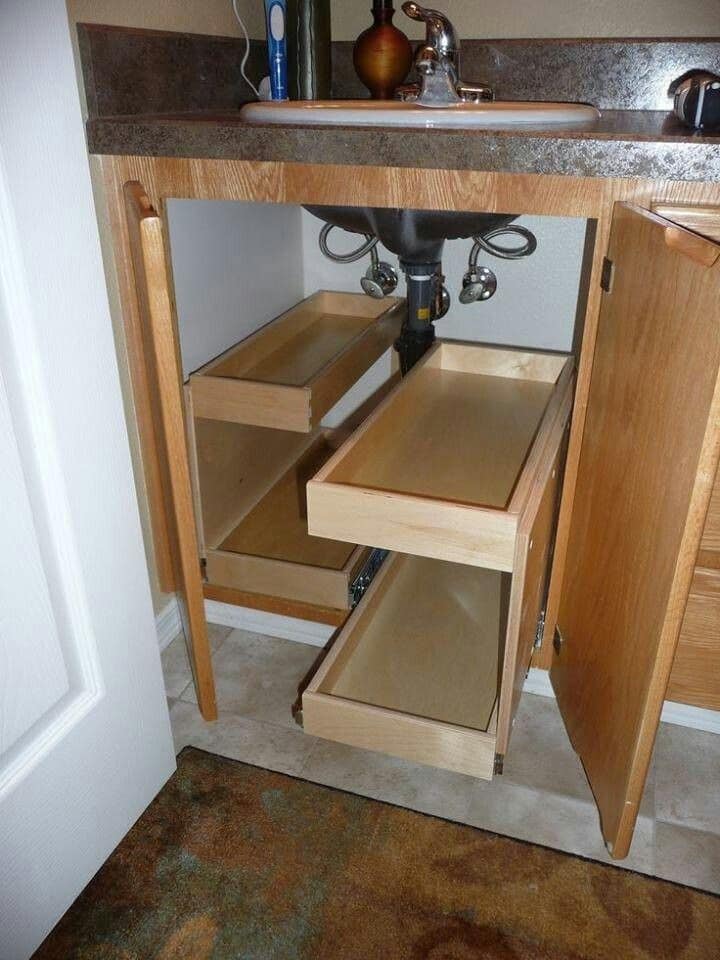 hidden storage shelves