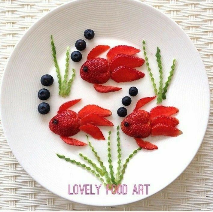 lovely strawberry art