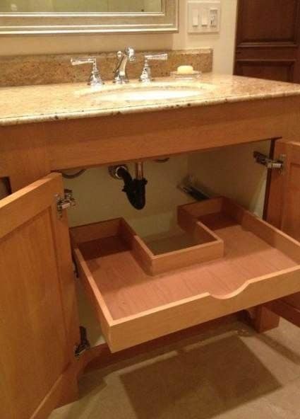 kitchen sink shelving
