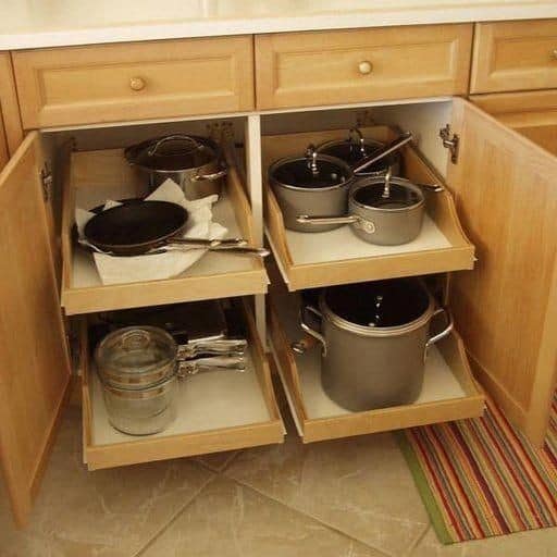 Hidden Storage Shelves in Your Kitchen Place - Tasty Food Ideas